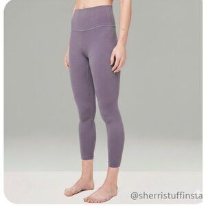 Lululemon Align Pant II 25" Graphite Purple Yoga Leggings Nulu High-Rise 4